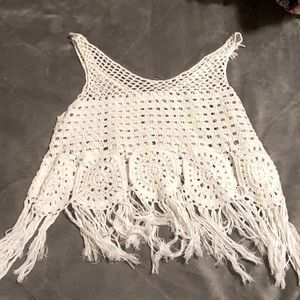 Crochet crop top